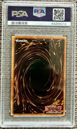 2002 YUGIOH Gaia The Dragon Champion NAME ERROR LOB-125 PSA 9 Unlimited Orginal - Image 2