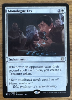 MTG Mystery Booster The List, Monologue Tax - Image 1