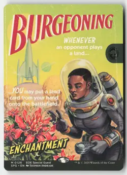 MTG - Burgeoning (Showcase) M Special Guests 126 LP-NM - Image 1