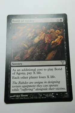 MTG Bond of Agony x1- -Dissension-Lightly Played - Image 1
