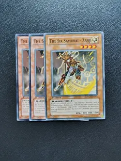 Yu-Gi-Oh - The Six Samurai Zanji - Full Playset - Image 1