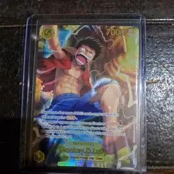 Monkey D. Luffy OP15-119 SEC Adventure on Kami's Island One Piece TCG Card - Image 1