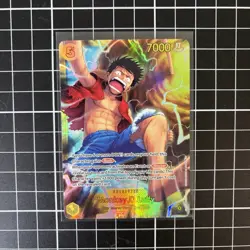 Monkey D. Luffy OP15-119 SEC Adventure on Kami's Island One Piece TCG Card - Image 1
