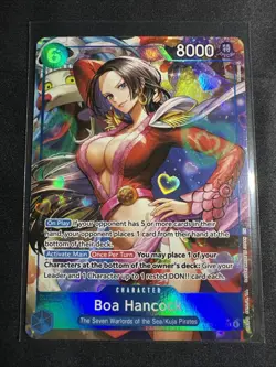 Extra Booster: One Piece Heroines Edition - Boa Hancock #EB03-026 ALT ART SR - Image 1