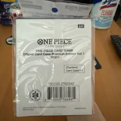 3D2Y Deck Box One Piece Card Game Premium Edition Vol.1 Blue - Image 3