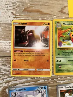 Pokemon Card Lot (12 Cards) – Squirtle 25th Ann, Fuecoco Holo, Vintage Weedle - Image 2