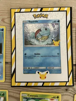 Pokemon Card Lot (12 Cards) – Squirtle 25th Ann, Fuecoco Holo, Vintage Weedle - Image 5