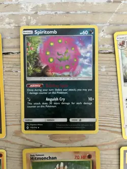 16 Pokemon Card Lot Mixed Set (Rapidash Squirtle Spiritomb Hitmonchan, Etc NM/LP - Image 5