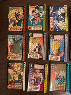 Dragon Ball Carddass Card Lot Multi Pack Holographic Rare Authentic Set - Image 3