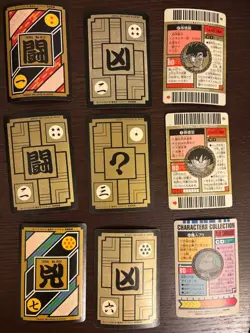 Dragon Ball Carddass Card Lot Multi Pack Holographic Rare Authentic Set - Image 5
