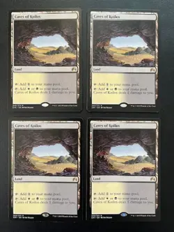 MTG- Caves of Koilos x4 - Origins - Image 1