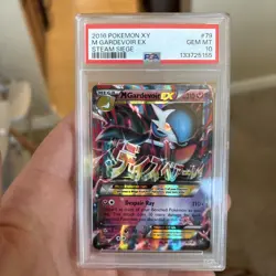 2016 POKEMON STEAM SIEGE M GARDEVOIR EX #79 PSA 10 GEM MINT - Image 1