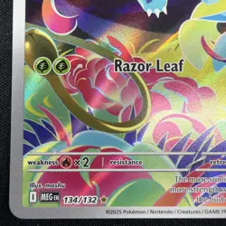 Pokemon Ivysaur 134/132 Me01: Mega Evolution Illustration Rare - Image 5