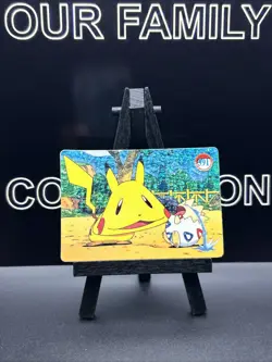 1999 Vintage Pocket Monsters Vending Prism - Pikachu Wacky Face, Togepi #391 - Image 1