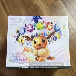 Pokemon Prismatic Evolutions Elite Trainer Box - Image 1