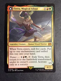 Terra, Magical Adept Final Fantasy Magic the Gathering Mythic NM - Image 1