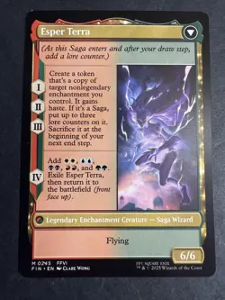 Terra, Magical Adept Final Fantasy Magic the Gathering Mythic NM - Image 2
