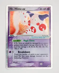 Mr. Mime EX #111 111/112 [Holo] Pokemon Fire Red & Leaf Green - NM-LP - Image 1