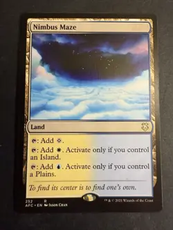 Nimbus Maze Commander: Adventure of the Forgotten Realms MTG NM - Image 1