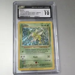 The Pokemon Company Scyther Classic Holo 006/034 CGC Gem Mint 10 70 HP - Image 1