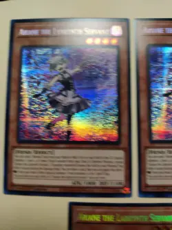 3x Ariane the Labrynth Servant MP23-EN228 Prismatic Secret Rare 1st Ed NM/VLP - Image 3