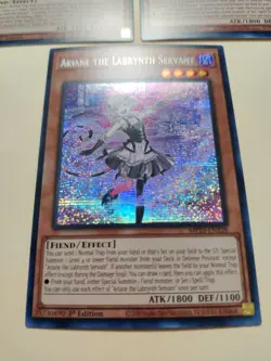 3x Ariane the Labrynth Servant MP23-EN228 Prismatic Secret Rare 1st Ed NM/VLP - Image 5