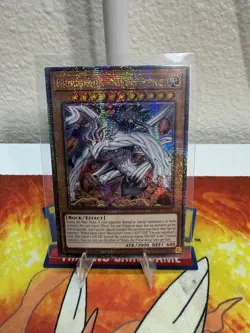 Yu-Gi-Oh! Nibiru the Primal Being RA04-EN030 Alt Art Quarter Century Secret Rare - Image 1