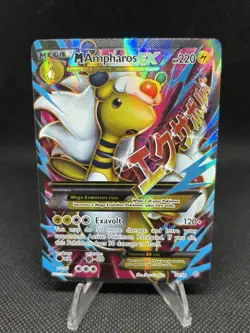 Pokemon Card Mega M Ampharos EX 88/98 XY Ancient Origins Full Art LP-NM - Image 3