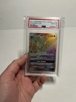 Pokemon PSA 10 Lunala GX 141/149 Sun & Moon Base Set English Card - Image 2