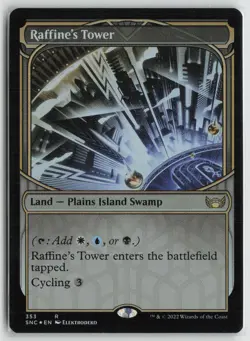 Raffine's Tower (Showcase) LP Foil 353 Streets of New Capenna MTG - Image 1