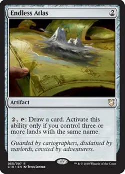 MTG - ENDLESS ATLAS - Commander 2018 (R) - Image 1