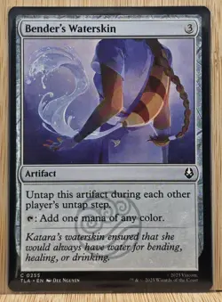 Bender's Waterskin - 0255 - Avatar: The Last Airbender TLA - MTG - Image 1