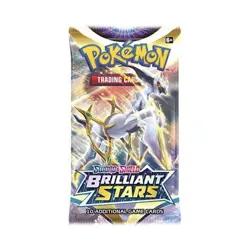 Pokemon TCG Brilliant Stars Arceus Booster Pack 10 Cards English - Image 1
