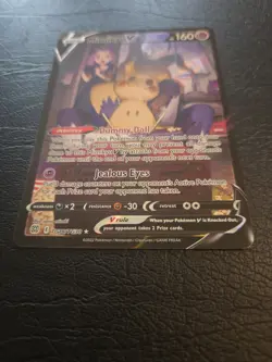 Pokemon Mimikyu V TG16/TG30 Ultra Rare Full Art Holo Brilliant Stars 2022 - Image 2