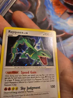 Rayquaza 14/146 Legends Awakened Pokemon Holo Very Lightly Played WOW LOOK - Image 3