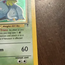 Pokemon Venusaur 100 HP Legendary Collection 18/110 Rare Holo Stage 2 2002 - Image 5