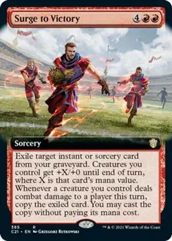 Surge to Victory (C21 385) Near Mint - MTG single - Image 1