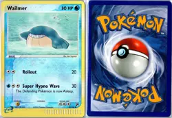 Wailmer Sandstorm 83/100 2003 Common Reverse Holo Heavily Played - Image 3