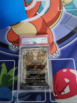 2024 POKEMON TEF EN-TEMPORAL FORCES ILLUSTRATION RARE #163 SHIFTRY PSA 10 - Image 2