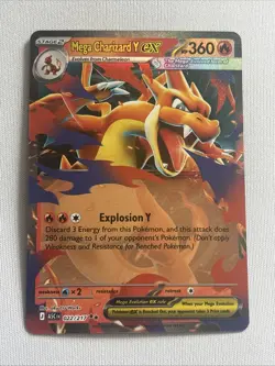 Mega Charizard Y EX - 022/217 Pokemon TCG Ascended Heroes - Image 1