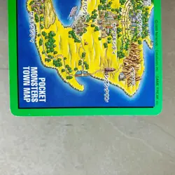 1996 Pokemon Carddass (HP) Charizard (MP) Venusaur (MP) Blastoise Town Map - Image 5