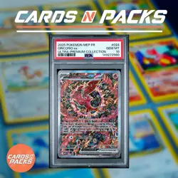 Carte Pokemon Plumeline ex 024 UPC PROMO Mega Evolution PSA 10 ✨ - Image 1