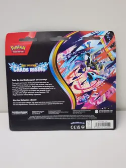 Pokemon TCG ME04 Chaos Rising 3 Pack Booster Blister Charmeleon Promo - Image 3