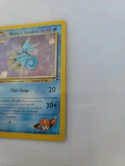 Pokemon TCG Misty's Seadra Gym Heroes Holographic Rare - Image 2