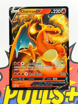Charizard V 017/122 Brilliant Stars Pokemon TCG - Image 1