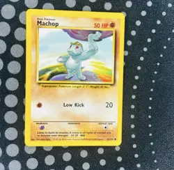 Machop Trainer Deck A Pokemon 1999 - Image 1