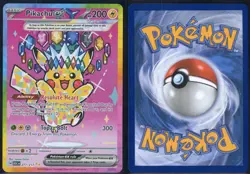 Pikachu ex 277/217 Special Illustration Rare Ascended Heroes Pokemon NM - Image 1