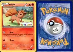 Vulpix 20/160 Build A Bear Common Primal Clash Pokemon NM - Image 1