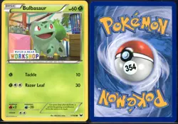 Bulbasaur 1/108 Build A Bear Common Dark Explorers Pokemon NM - Image 1