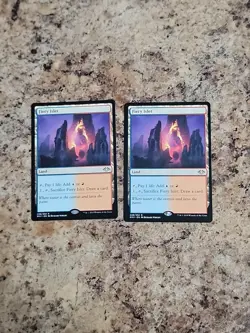 2x MTG Magic the Gathering Fiery Islet Modern Horizons Unplayed X2 Commander - Image 1